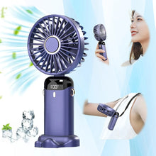 Afbeelding in Gallery-weergave laden, AirFlex – Draagbare ventilator met 5 Snelheden
