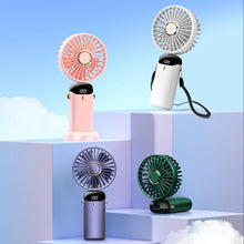 Afbeelding in Gallery-weergave laden, AirFlex – Draagbare ventilator met 5 Snelheden
